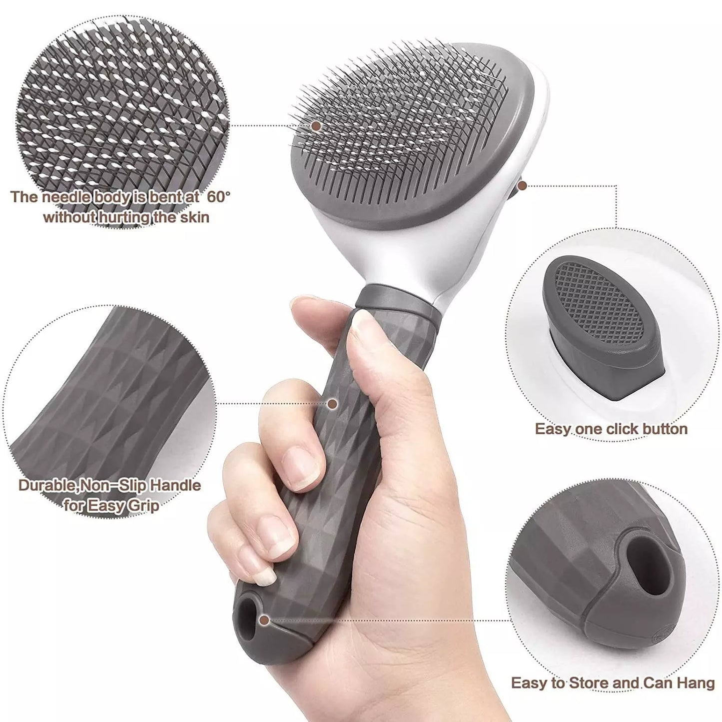 Pet Grooming Slicker Brush