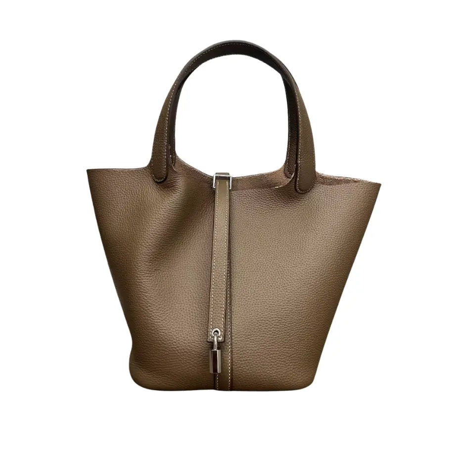 Signature Mayfair - Genuine Leather Bucket Bag