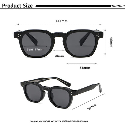Slim Square Sunglasses