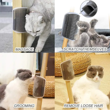Self-Grooming Corner Brush