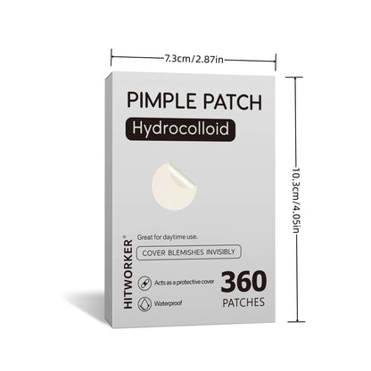 Invisible Hydrocolloid Acne Healing Patches