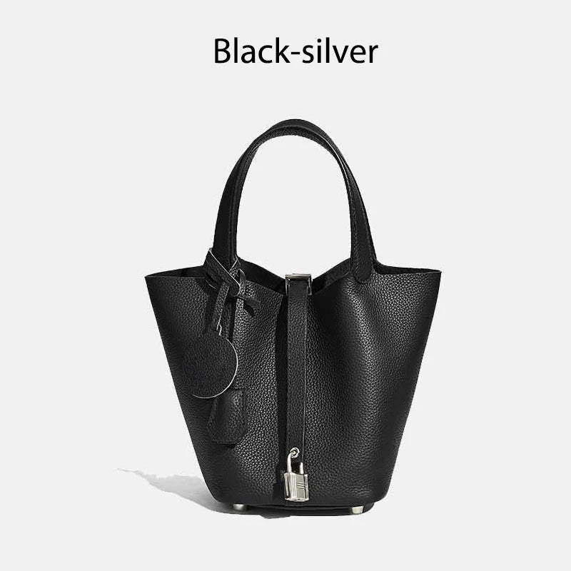 Signature Mayfair - Genuine Leather Bucket Bag
