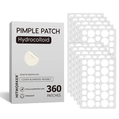 Invisible Hydrocolloid Acne Healing Patches